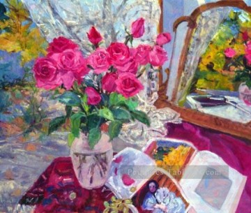 Fleurs impressionnistes œuvres - fleur florale fl083B